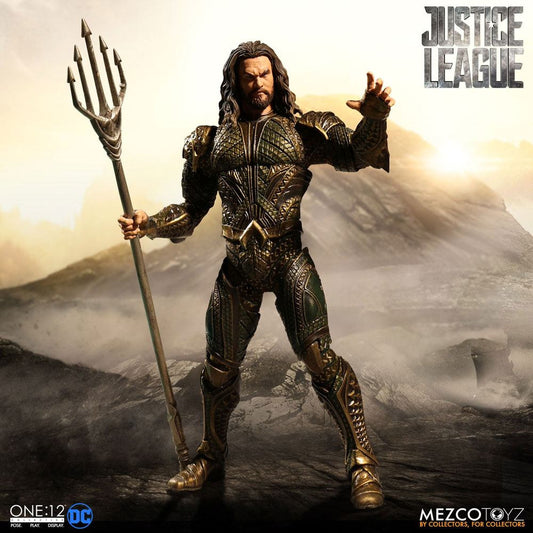 MEZCO - One:12 Collective Dc Comics Justice League Aquaman Cloth