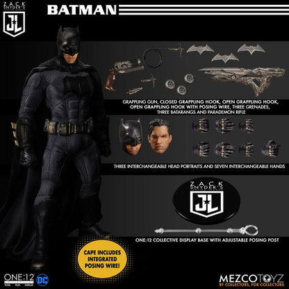 MEZCO - Zack Snyder's Justice League Action Figures 1/12 Deluxe Steel Box Set