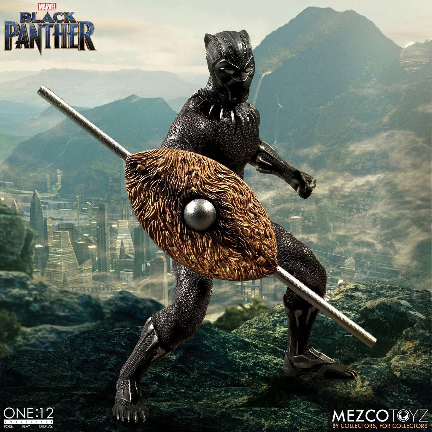 MEZCO - One:12 Collective Marvel Black Panther Action Doll