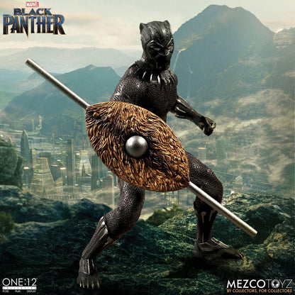 MEZCO - One:12 Collective Marvel Black Panther Action Doll