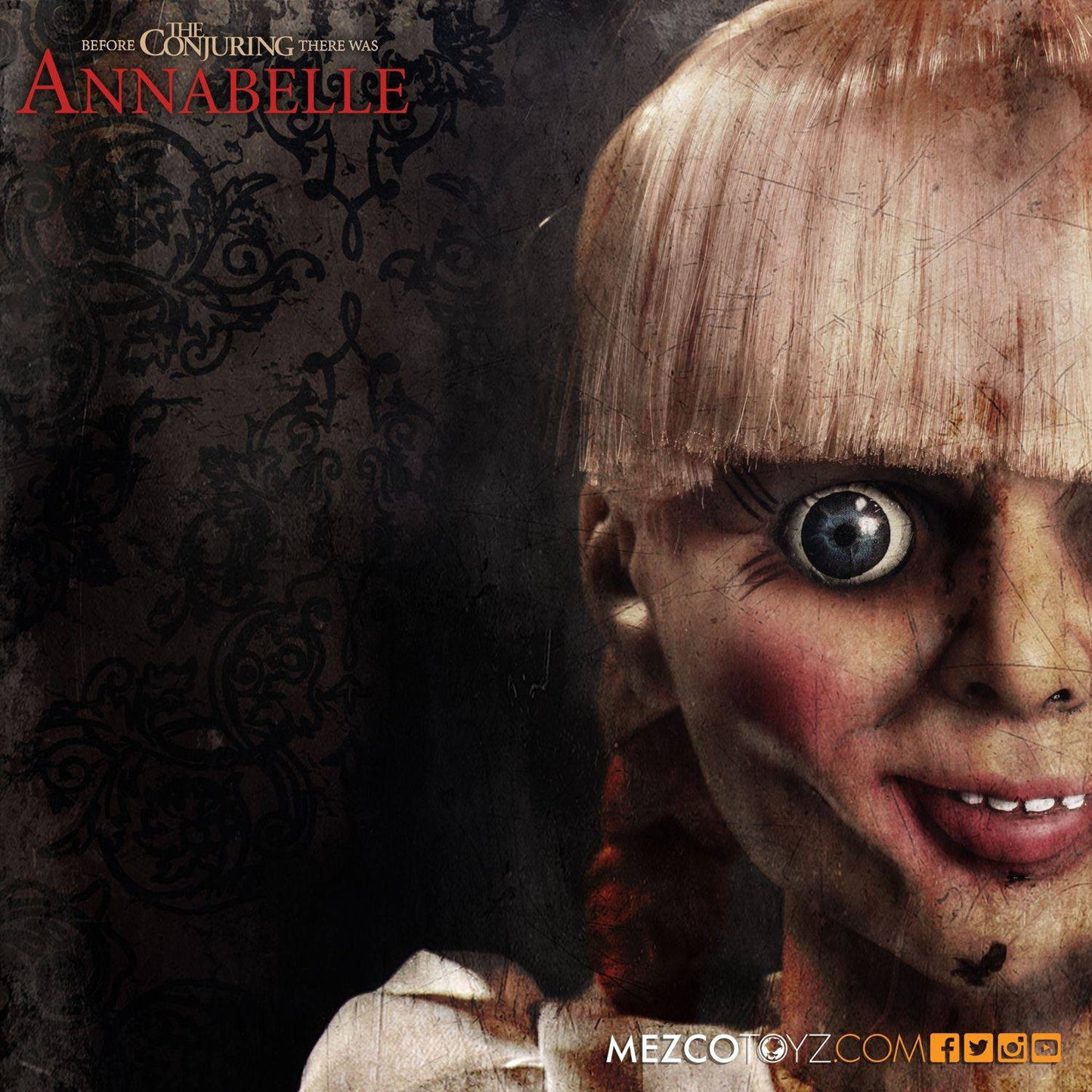 MEZCO - The Counjuring Scaled Prop Replica Annabelle Doll