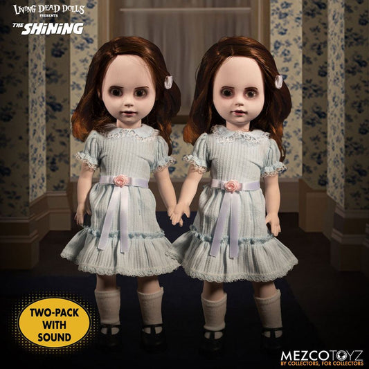 MEZCO - The Shining Living Dead Dolls Talking Grady Twins