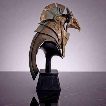 MASTER REPLICAS - Stargate Desktop Replica Helmet Replica Horus Guard Helmet
