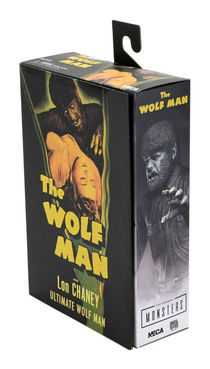 NECA - Universal Monsters Action Figure Ultimate The Wolf Man (Black & White)