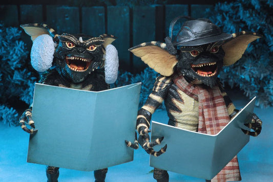 NECA - Gremlins Action Figure 2 Pack Christmas Carol Winter Scene Set 2