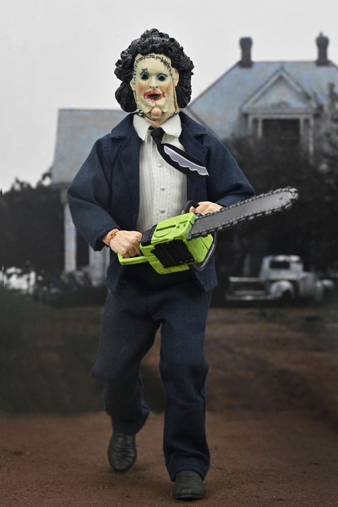 NECA - Texas Chainsaw Massacre Clothed Action Figure Leatherface (Pretty Woman Mask) 50th Anniversary