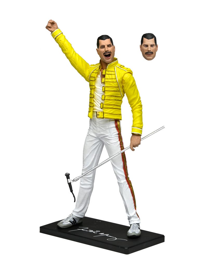 NECA - Freddie Mercury Action Figure (Yellow Jacket)