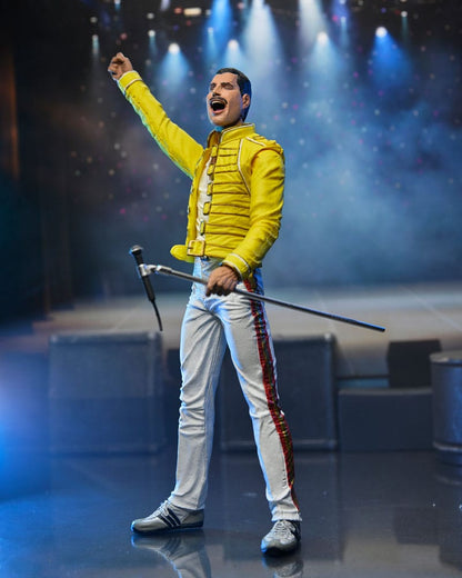 NECA - Freddie Mercury Action Figure (Yellow Jacket)