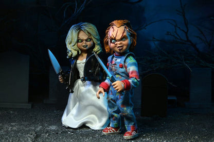 NECA - Bride of Chucky Clothed Action Figure 2 Pack Chucky & Tiffany