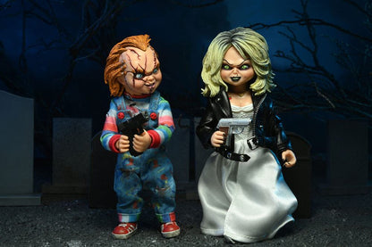 NECA - Bride of Chucky Clothed Action Figure 2 Pack Chucky & Tiffany