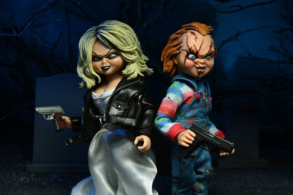 NECA - Bride of Chucky Clothed Action Figure 2 Pack Chucky & Tiffany