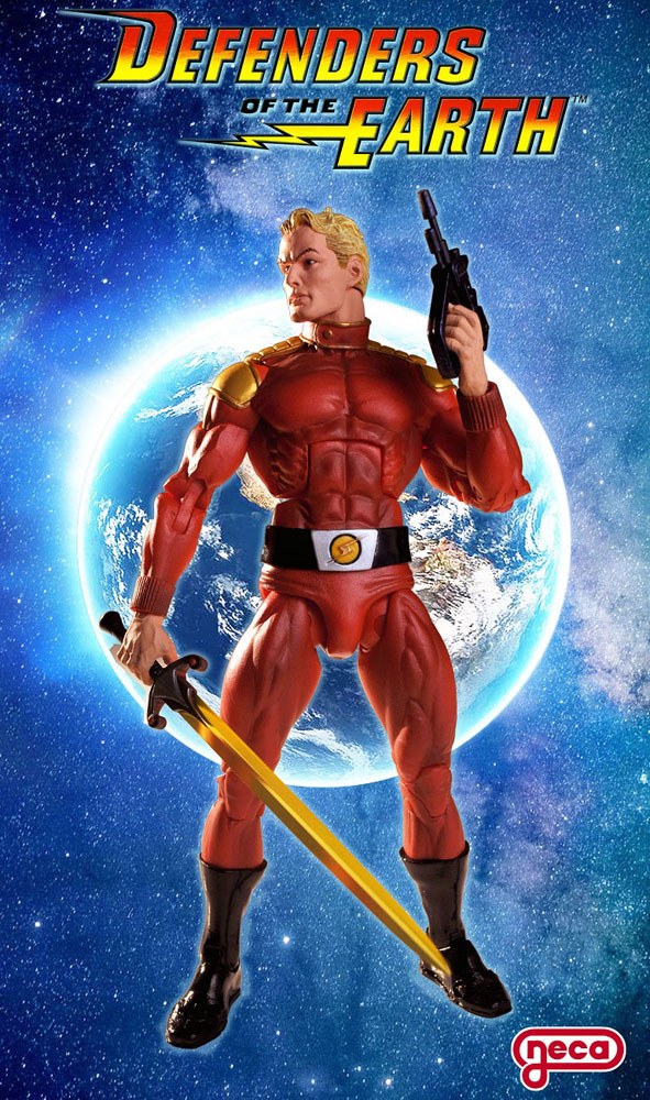 NECA - Defenders of The Earth Action Figure 18 cm Series 1 Flash Gordon