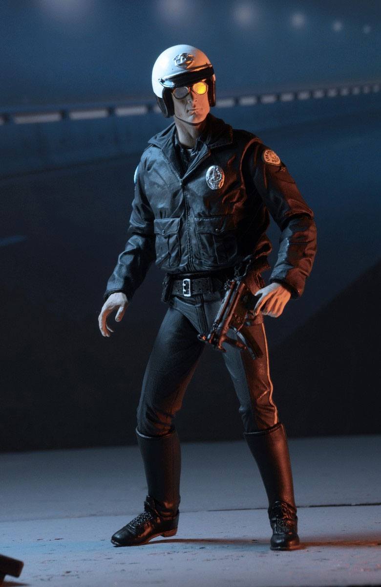 NECA - Terminator 2 - T-1000 (Motorcycle Cop) Action Figure Ultimate