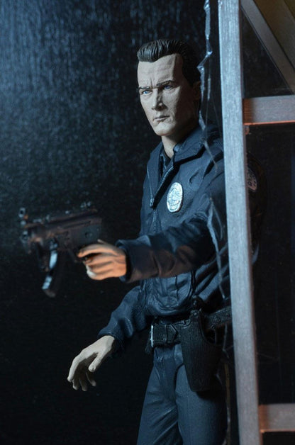 NECA - Terminator 2 - T-1000 (Motorcycle Cop) Action Figure Ultimate