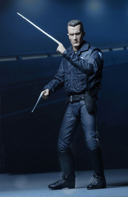 NECA - Terminator 2 - T-1000 (Motorcycle Cop) Action Figure Ultimate