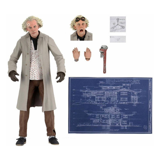 NECA - Back to the Future Action Figure Ultimate Doc Brown
