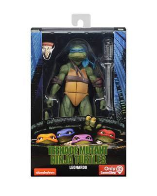 NECA - TMNT Teenager Mutant Ninja Turtles 1990 Movie Leonardo Action Figure