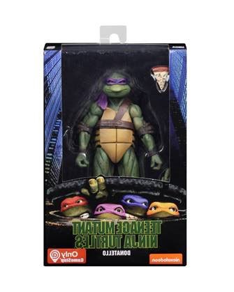 NECA - TMNT Teenager Mutant Ninja Turtles 1990 Movie Donatello Action Figure