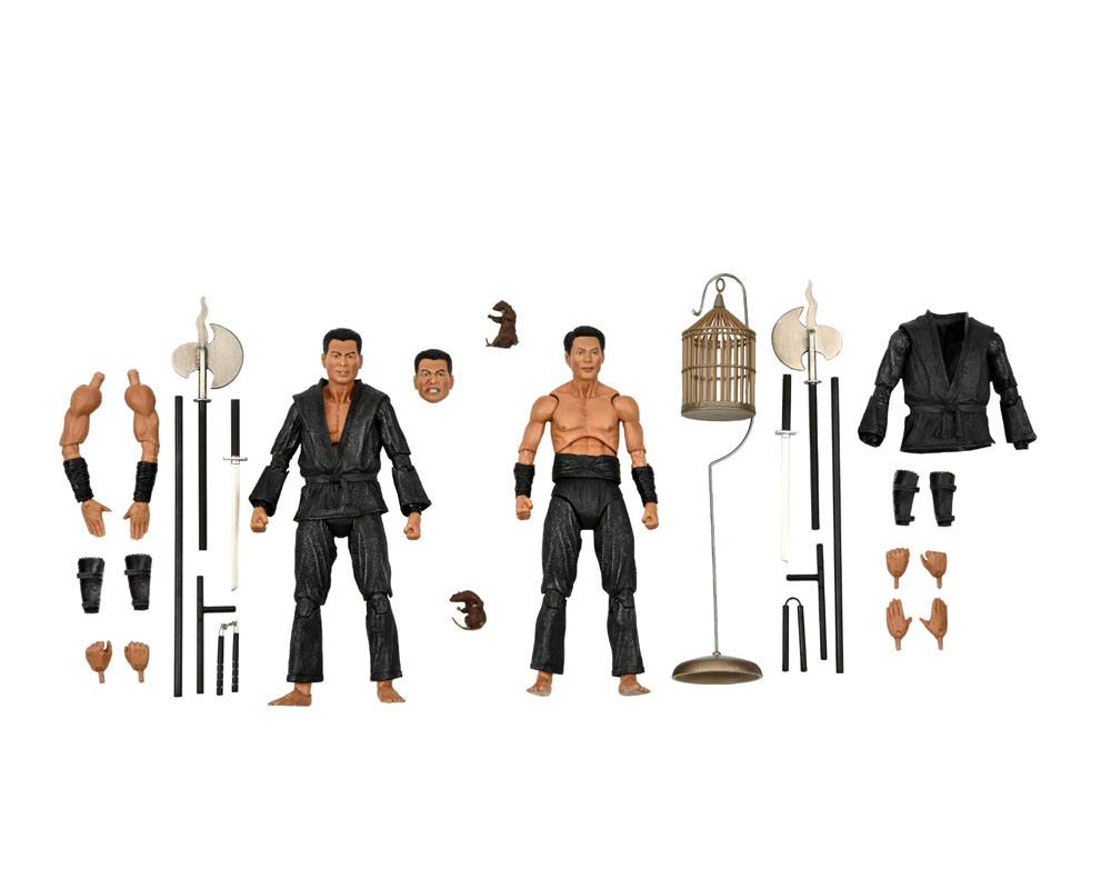 NECA - TMNT Teenager Mutant Ninja Turtles (1990) Action Figure 2 Pack Shadow Warriors