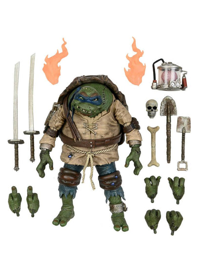 NECA - Universal Monsters TMNT Teenager Mutant Ninja Turtles Action Figure Ultimate Leonardo as The Hunchback