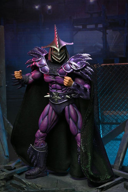 NECA - TMNT Teenager Mutant Ninja Turtles II The Secret of The Ooze Action Figure 30th Anniversary Ultimate Shredder (EU HomAge)