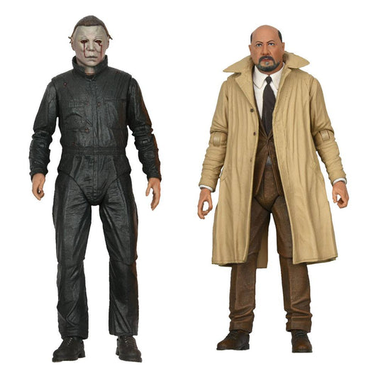 NECA - Halloween II Ultimate Action Figure 2 Pack Michael Myers & Dr Loomis