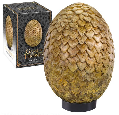 NOBLE COLLECTION - Game of Thrones Dragon Egg Prop Replica Viserion