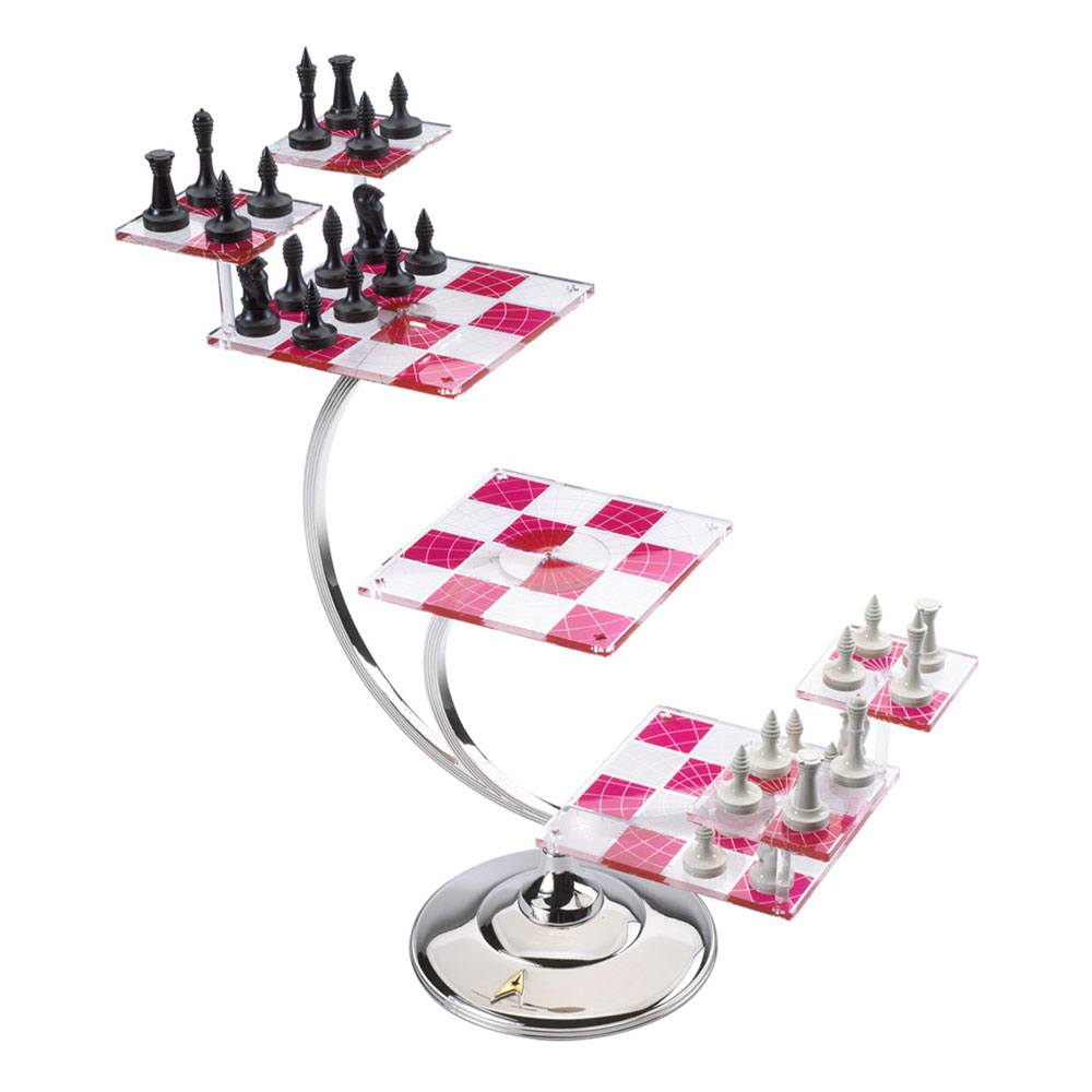 NOBLE COLLECTION - Star Trek Tri-Dimensional Chess Set