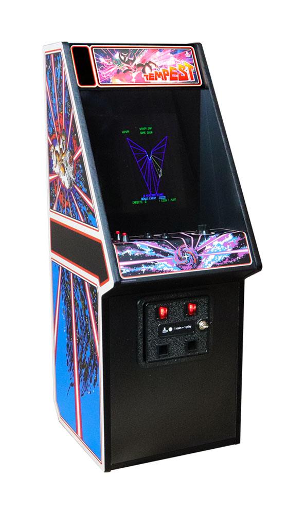 NEW WAVE TOYS - Atari Mini Cabinet Arcade Game 1:6 Tempest X Replicade