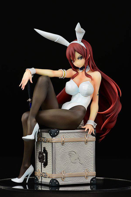 ORCA TOYS - Fairy Tail Pvc Statue 1:6 Erza Scarlett Bunny Girl Style Type White