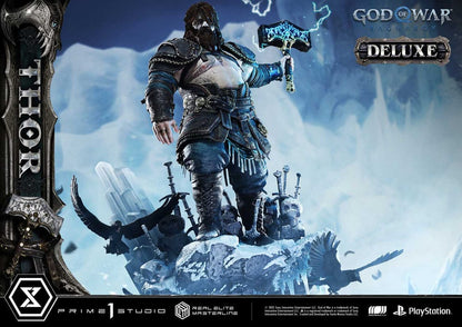 PRIME 1  - God of War: Ragnarök Real Elite Masterline Series Statue 1/3 Thor Deluxe Bonus Version