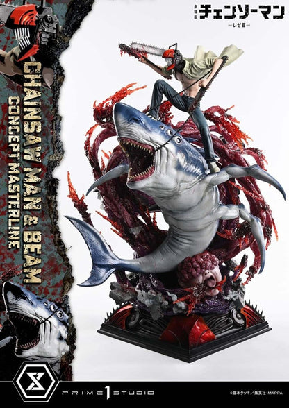 PRIME 1  - Chainsaw Man Concept Masterline Series Statue 1/6 Chainsaw Man & Beam