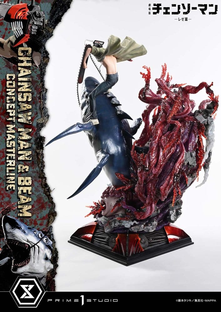 PRIME 1  - Chainsaw Man Concept Masterline Series Statue 1/6 Chainsaw Man & Beam