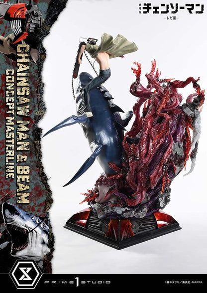 PRIME 1  - Chainsaw Man Concept Masterline Series Statue 1/6 Chainsaw Man & Beam