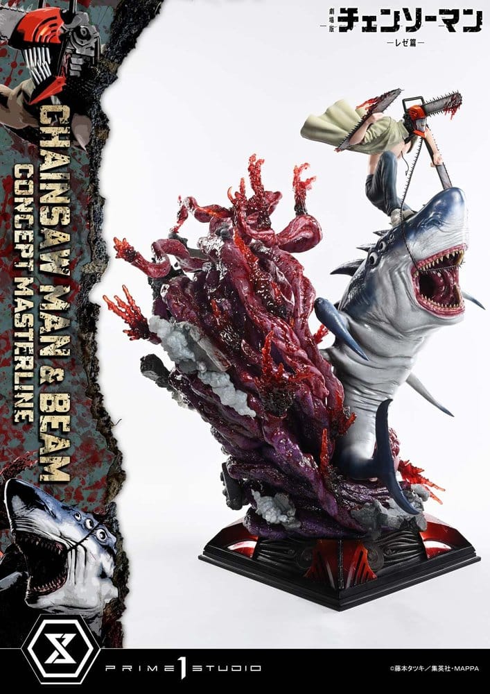 PRIME 1  - Chainsaw Man Concept Masterline Series Statue 1/6 Chainsaw Man & Beam