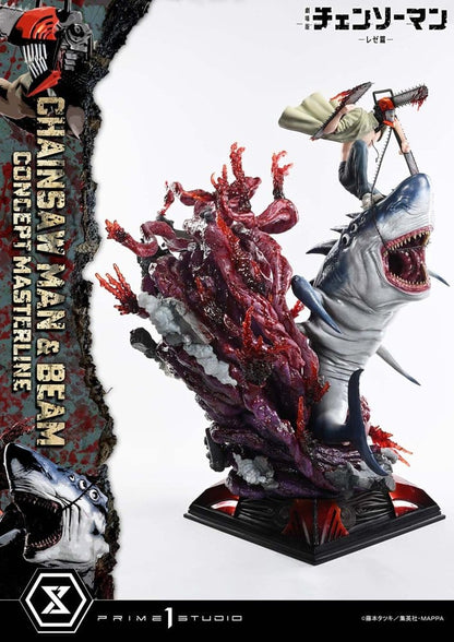 PRIME 1  - Chainsaw Man Concept Masterline Series Statue 1/6 Chainsaw Man & Beam
