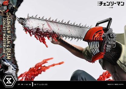 PRIME 1  - Chainsaw Man Concept Masterline Series Statue 1/6 Chainsaw Man & Beam