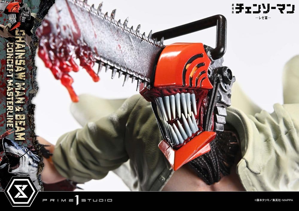 PRIME 1  - Chainsaw Man Concept Masterline Series Statue 1/6 Chainsaw Man & Beam