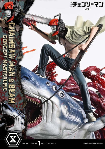 PRIME 1  - Chainsaw Man Concept Masterline Series Statue 1/6 Chainsaw Man & Beam