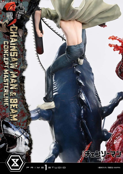 PRIME 1  - Chainsaw Man Concept Masterline Series Statue 1/6 Chainsaw Man & Beam