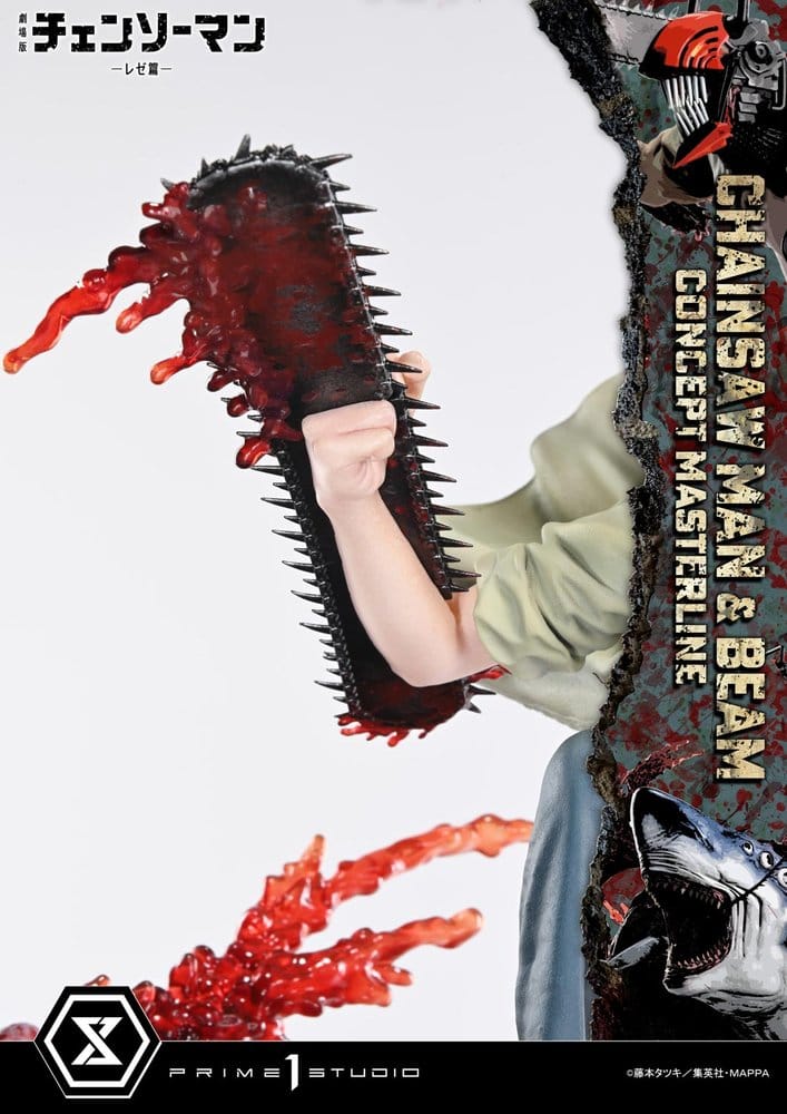PRIME 1  - Chainsaw Man Concept Masterline Series Statue 1/6 Chainsaw Man & Beam