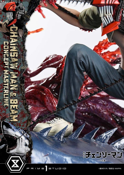 PRIME 1  - Chainsaw Man Concept Masterline Series Statue 1/6 Chainsaw Man & Beam
