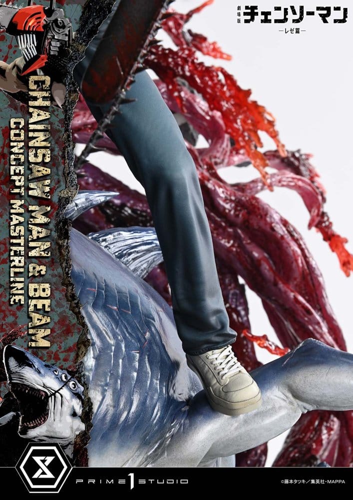 PRIME 1  - Chainsaw Man Concept Masterline Series Statue 1/6 Chainsaw Man & Beam