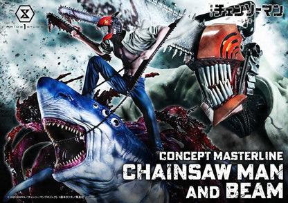 PRIME 1 - Chainsaw Man Concept Masterline Series Statue 1/6 Chainsaw Man & Beam Bonus Version