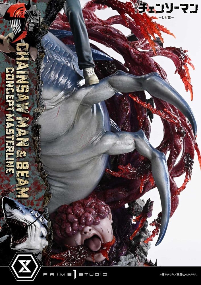 PRIME 1 - Chainsaw Man Concept Masterline Series Statue 1/6 Chainsaw Man & Beam Bonus Version