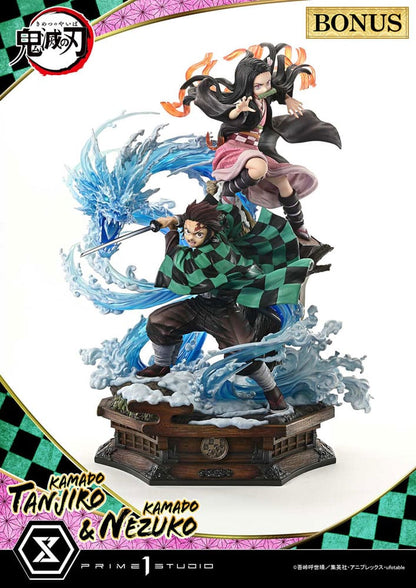 PRIME 1 - Demon Slayer: Kimetsu no Yaiba Concept Masterline Series Statue 1/6 Nezuko & Tanjiro Ultimate Bonus Ver.