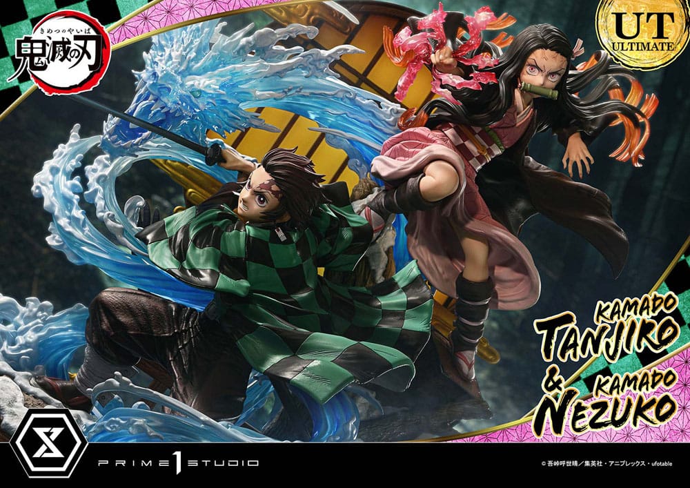 PRIME 1 - Demon Slayer: Kimetsu no Yaiba Concept Masterline Series Statue 1/6 Nezuko & Tanjiro Ultimate Bonus Ver.