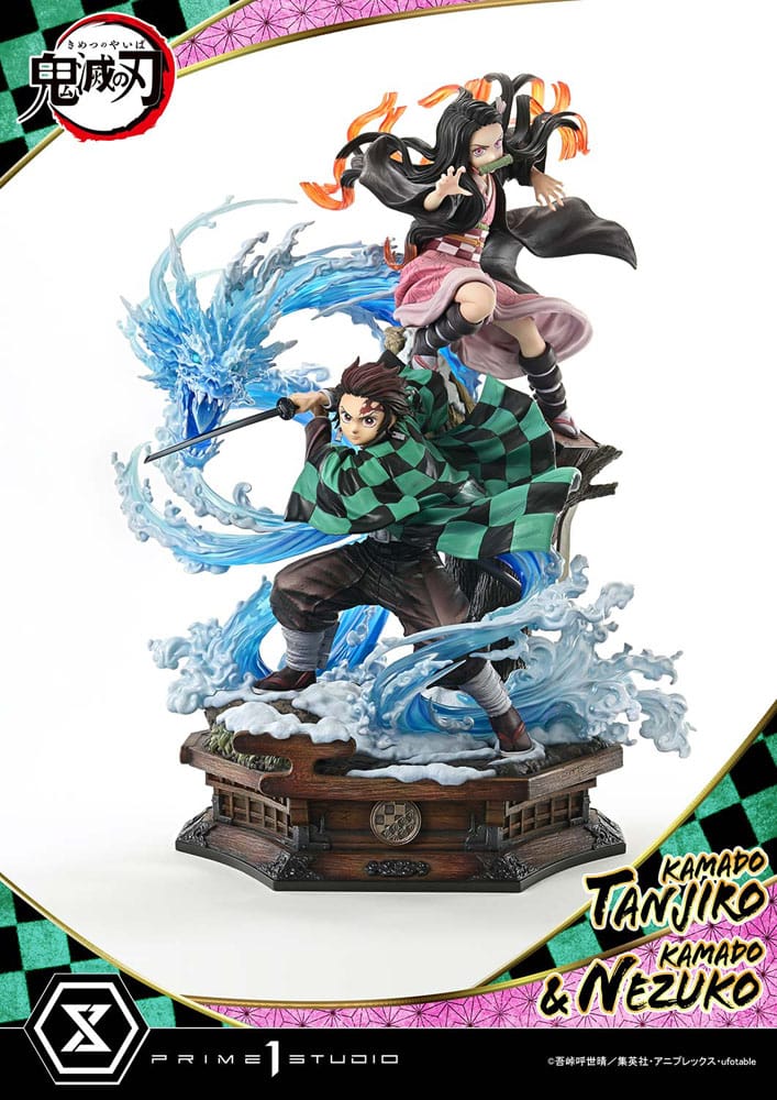 PRIME 1 - Demon Slayer: Kimetsu no Yaiba Concept Masterline Series Statue 1/6 Nezuko & Tanjiro Ultimate Bonus Ver.