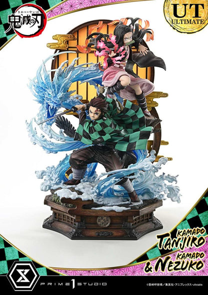 PRIME 1 - Demon Slayer: Kimetsu no Yaiba Concept Masterline Series Statue 1/6 Nezuko & Tanjiro Ultimate Bonus Ver.