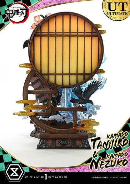 PRIME 1 - Demon Slayer: Kimetsu no Yaiba Concept Masterline Series Statue 1/6 Nezuko & Tanjiro Ultimate Bonus Ver.